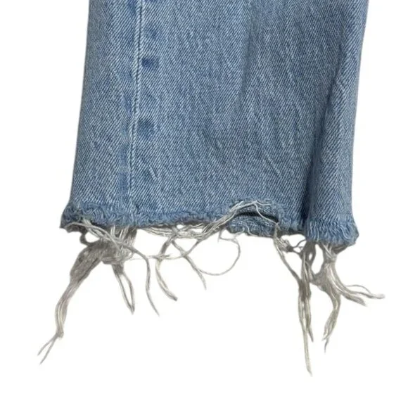 Levi's 501 Straight Cut Cropped Jeans Waist 28 - Picture 11 of 11